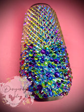 Load image into Gallery viewer, Ombre Champagne Bling Tumbler
