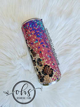 Load image into Gallery viewer, Premium Grid Gypsy Leopard Rhinestone Bundle With Template