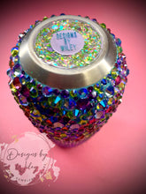 Load image into Gallery viewer, Ombre Champagne Bling Tumbler