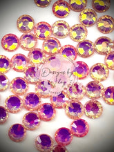 Load image into Gallery viewer, Opal Luminous Rose Rhinestone