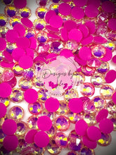 Load image into Gallery viewer, Opal Luminous Rose Rhinestone