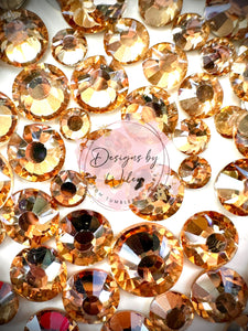 Golden Shadow Rhinestones