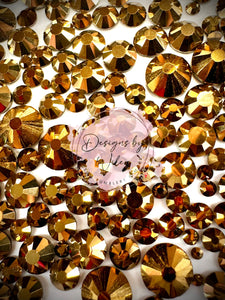 Crystal Aurum Rhinestones